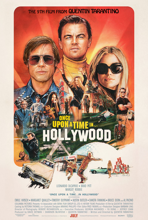 Poster for Once Upon a Time in Hollywood